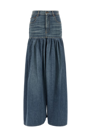 'Balloon' Denim skirt Blue
