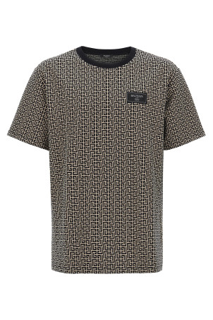 'Monogram Couture' T-shirt Black-grey