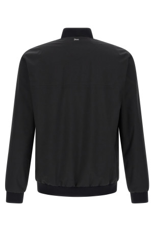 'Functional' bomber jacket Black