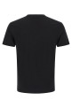Logo embroidery t-shirt Black