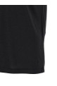 Logo embroidery t-shirt Black