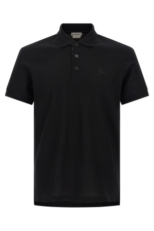 'Eddie' polo shirt Black