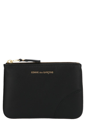 Logo print wallet Black