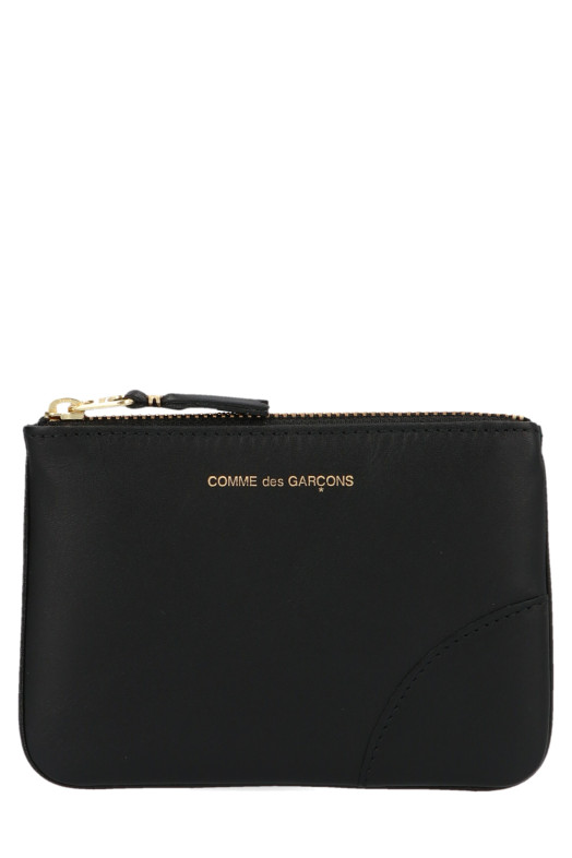 Кошелек с логотипом, чёрный COMME DES GARÇONS WALLET SA8100BLACK