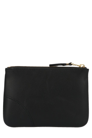 Logo print wallet Black