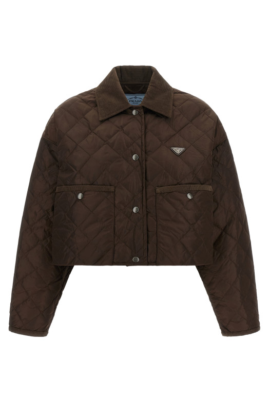 Blouson Re-Nylon Brown