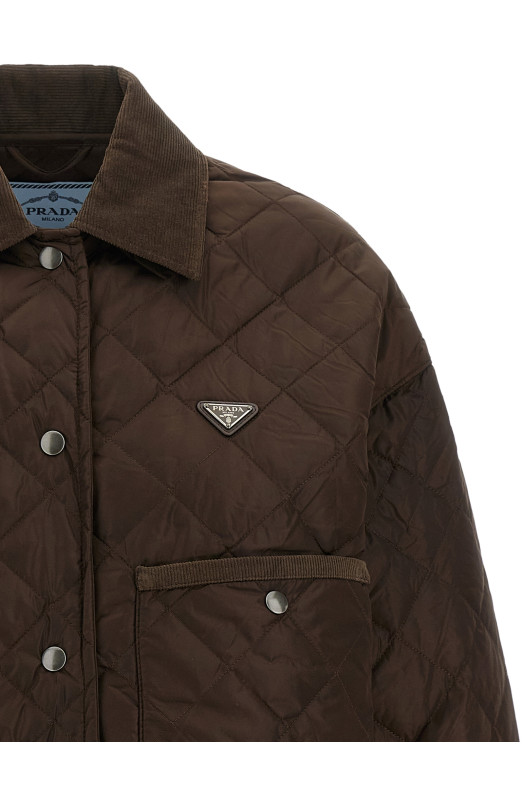 Blouson Re-Nylon Brown