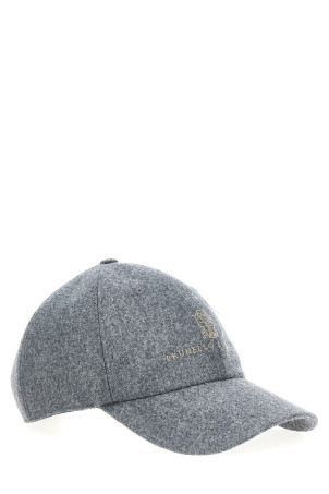 Logo embroidery cap Gray