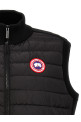 'HyBridge® Quilted KniKnit' vest Black