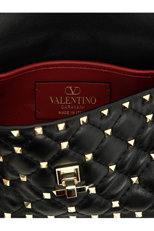 Сумка Valentino Garavani «Rockstud Spike», черная W2B0123NAP0NO