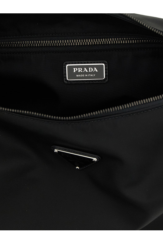 Большая сумка через плечо «Prada Explore», черная 2VH204VOOO2DW3F0002