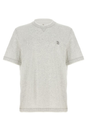 Layered T-shirt Gray