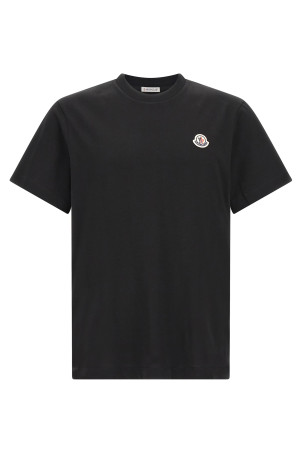 3-pack Logo patch T-shirt  Black