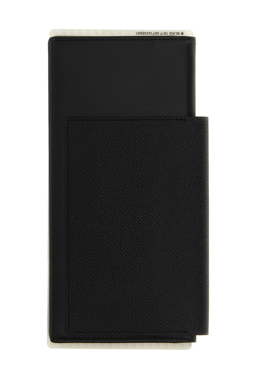 'Passport Lungo 1 Biglietto' wallet Black