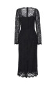 Кружевное платье черного цвета DOLCE & GABBANA F6AQGTHLUAHN0000