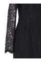 Кружевное платье черного цвета DOLCE & GABBANA F6AQGTHLUAHN0000