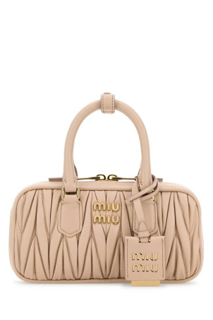 Powder pink nappa leather Arcadie handbag MIU MIU (5BP088AN88)