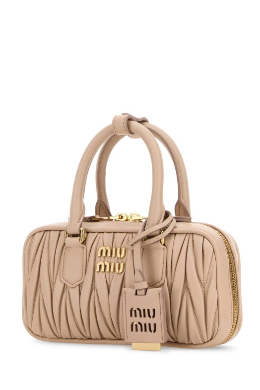 Powder pink nappa leather Arcadie handbag MIU MIU (5BP088AN88)