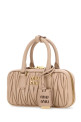 Powder pink nappa leather Arcadie handbag MIU MIU (5BP088AN88)