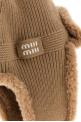 Camel wool blend aviator hat MIU MIU (5HC3862CSR)