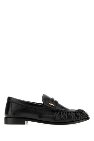 Black leather Le Loafers loafers Black SAINT LAURENT (818908AA00K)