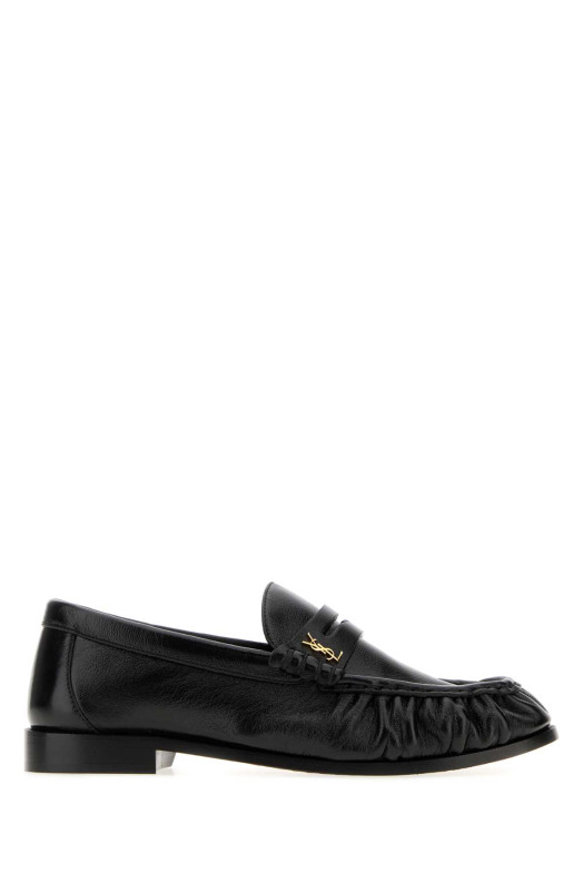 Black leather Le Loafers loafers Black SAINT LAURENT (818908AA00K)