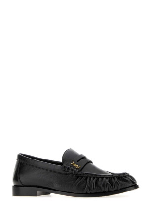 Black leather Le Loafers loafers Black SAINT LAURENT (818908AA00K)