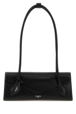 Black leather small Le Teckel shoulder bag Black ALAIA (AA1L2044CA212)