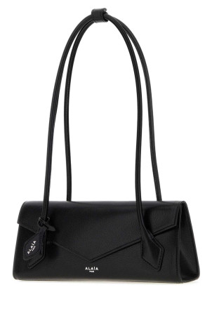 Black leather small Le Teckel shoulder bag Black ALAIA (AA1L2044CA212)