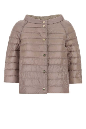Powder pink nylon reversible down jacket HERNO (PI0769D12017Z)