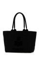 Black cotton Yenky Zipped shopping bag ISABEL MARANT (PM0062FAA1X18M)