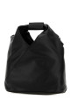 Black synthetic leather Japanese handbag MM6 MAISON MARGIELA (SB6WD0026P8396)