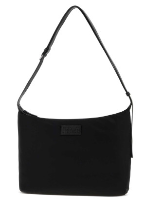 Black canvas shopping bag MM6 MAISON MARGIELA (SB6WG0024P9062)