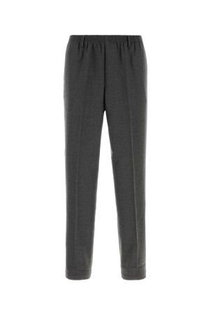Dark grey stretch wool Alfred pant CELLAR DOOR (110019BW196)