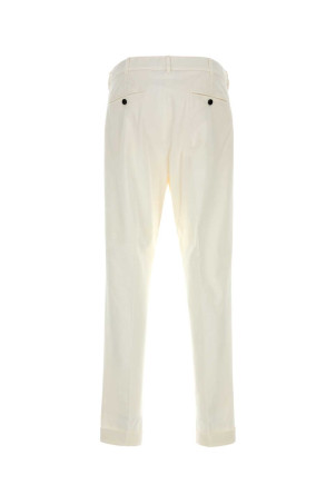 Ivory stretch cotton Cambridge pant CELLAR DOOR (110458F413)