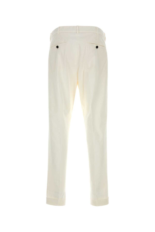 Ivory stretch cotton Cambridge pant CELLAR DOOR (110458F413)