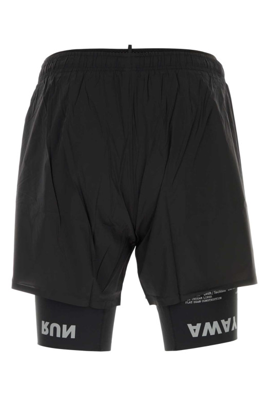 Black stretch nylon shorts Black SATISFY (1209900000)