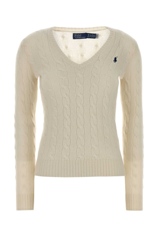 Ivory wool blend sweater POLO RALPH LAUREN (211971866)
