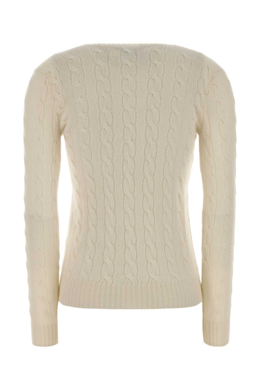 Ivory wool blend sweater POLO RALPH LAUREN (211971866)