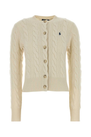 Ivory wool blend cardigan POLO RALPH LAUREN (211972104)