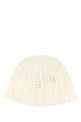 White crochet Andalusia beanie hat THE GARMENT (22574)