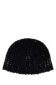 Black crochet Andalusia beanie hat THE GARMENT (22574)
