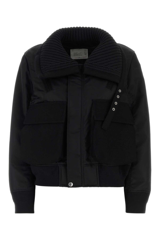 Black nylon jacket SACAI (2608715)
