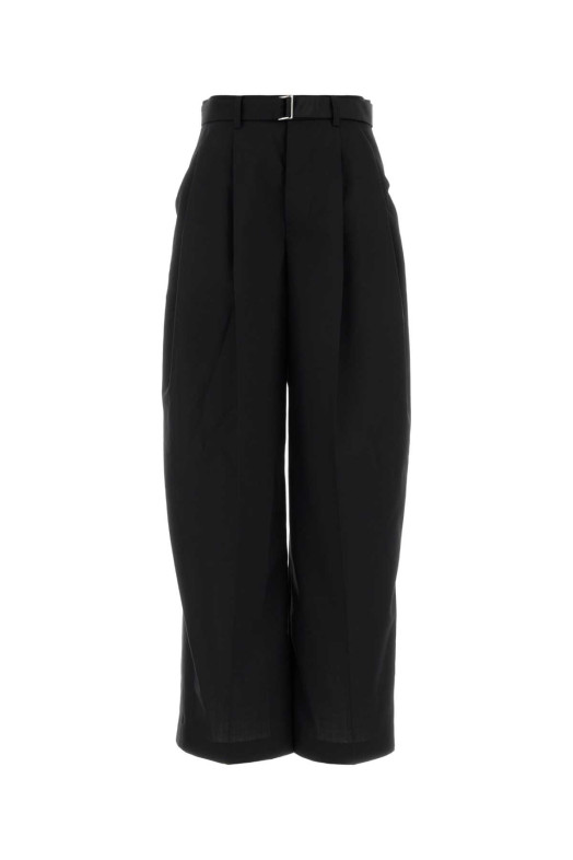 Black twill wide-leg pant SACAI (2608717)