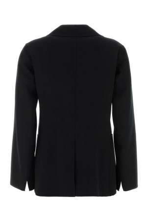 Black stretch wool Fiore blazer S MAXMARA (2619041051600)