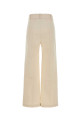Ivory cotton blend Yoshimoto pant Brown DESTREE STUDIO AX (26R4PAN15004)