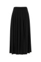 Black stretch wool blend skirt Black LE SULLY STUDIO (3389)
