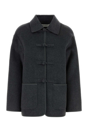 Grey wool blend jacket ROHE (42011409)