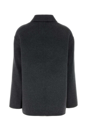 Grey wool blend jacket ROHE (42011409)