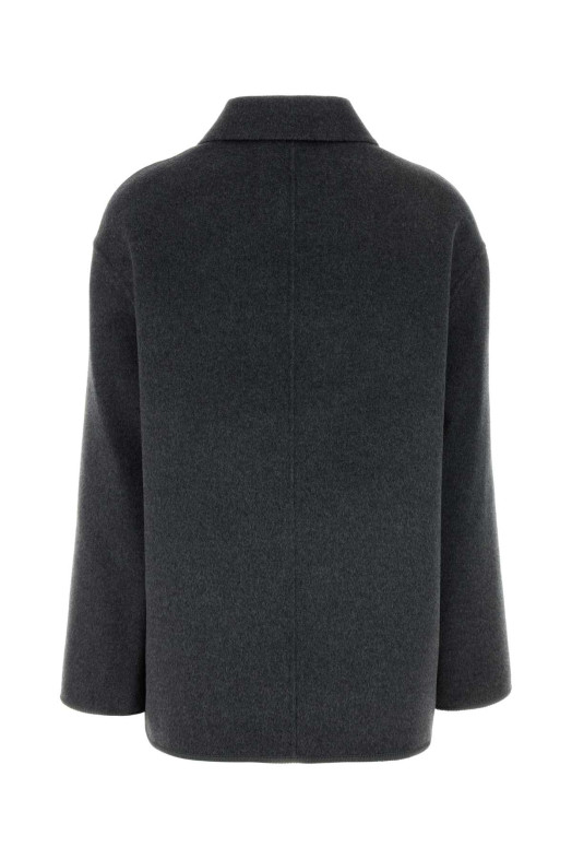 Grey wool blend jacket ROHE (42011409)